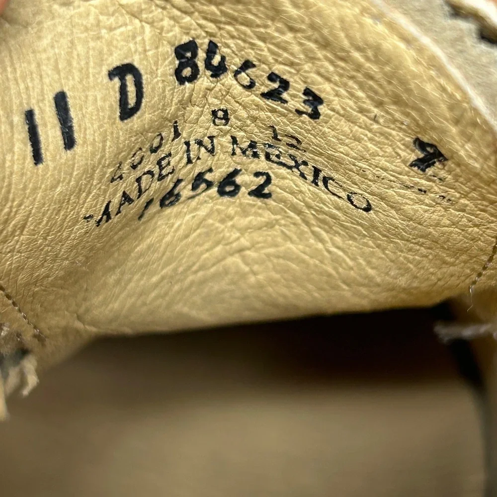 The Frye Company, John A Frye Men's Beige Suede Wingtip‎ Size 11D